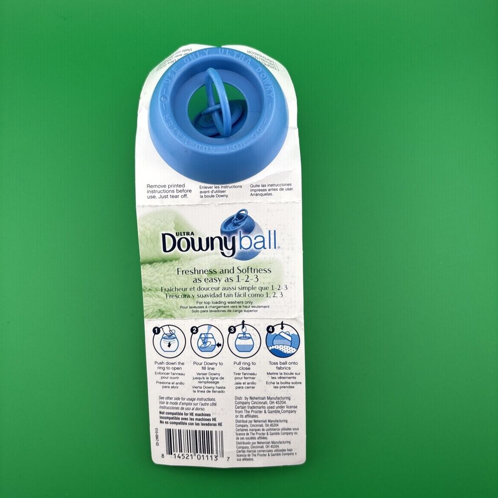 Ultra Downy Ball -  Fabric Softener Dispenser - For Top Loading Washers Reusable - Picture 5 of 5